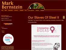 Tablet Screenshot of markbernstein.org